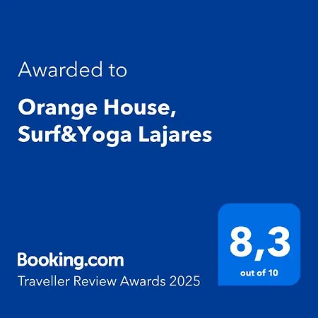 Orange House, Surf&yoga Vakantiehuis